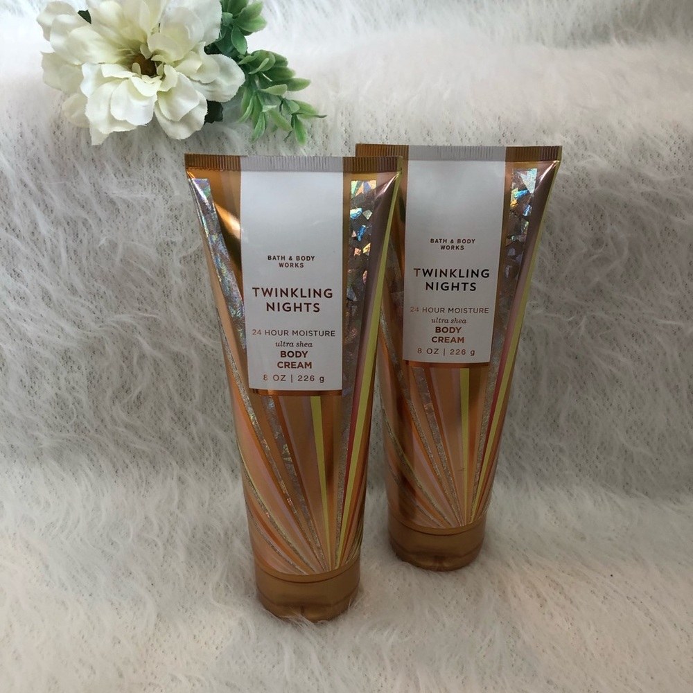 NWT Twinkling Lights Body Cream